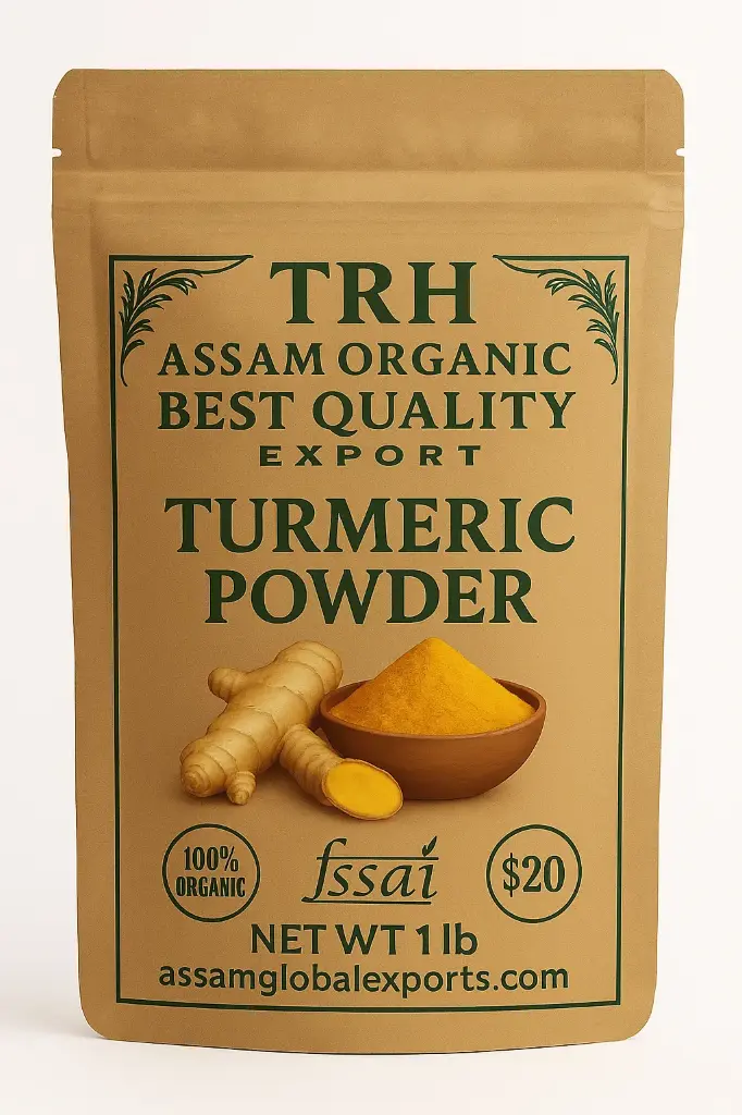 Assam Organic Turmeric pawder