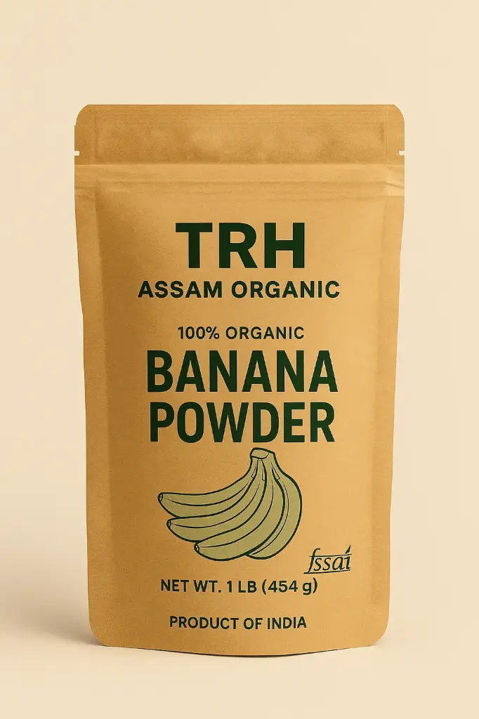 Assam Organic banana powder