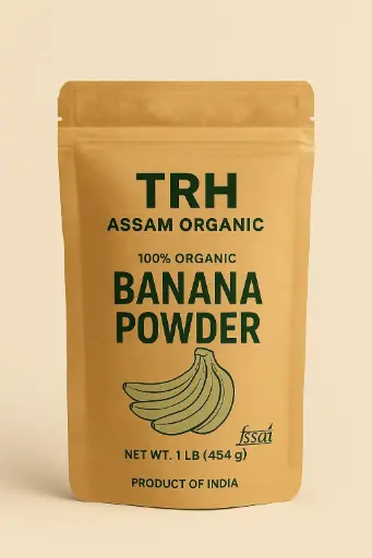 Assam Organic banana powder